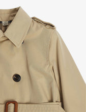 Mayfair double-breasted cotton trench coat 6 months- 2 years