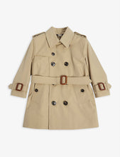 Mayfair double-breasted cotton trench coat 6 months- 2 years