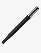 Gear logo-engraved rollerball pen