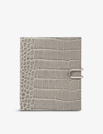 2022 Mara Premier day-per-page croc-embossed leather diary