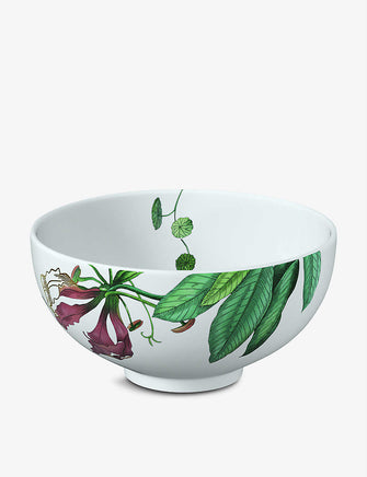 Avarua floral porcelain soup bowl 20cm