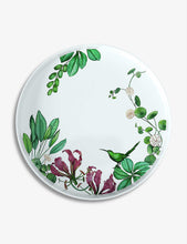 Avarua floral porcelain serving bowl 33cm