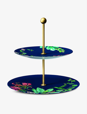 Avarua Gifts bone porcelain cake stand 27cm