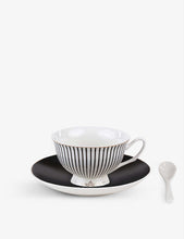 Lady Tarin Cerere striped teacup set