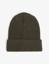 Porter ribbed wool beanie hat