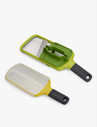 Kitchen Gadget stainless-steel mandoline and grater set of 2