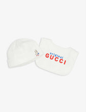 Logo-print cotton three-piece baby set 0-6 months