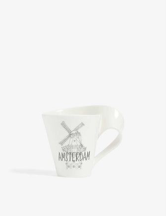 Modern Cities Amsterdam porcelain mug 300ml