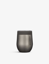 Stemless logo-print stainless-steel wine tumbler 355ml