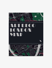 Art Deco London map