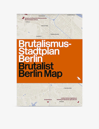 Brutalist Berlin map