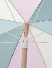 Sorbet Scoops wooden beach umbrella 155cm