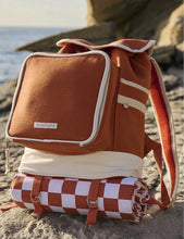 Luxe canvas picnic backpack