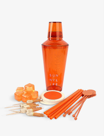 Cocktail Essentials assorted cocktail shaker set