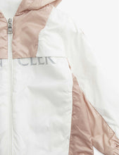 Arilas logo-print nylon hooded jacket 3 months-3 years
