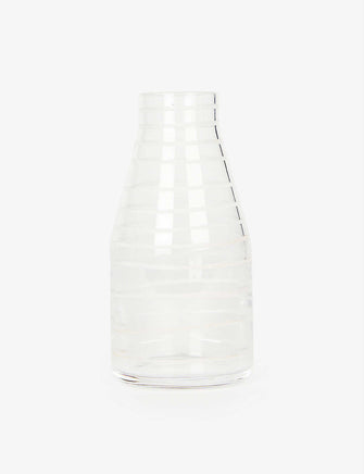 Loop handmade crystal carafe 15cm