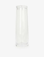 Row handmade crystal decanter 20cm