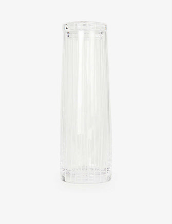 Row handmade crystal decanter 20cm