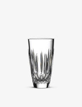 Lismore 60th Anniversary crystal-glass vase 18cm