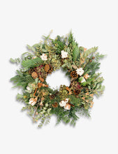 In the Woods mixed dried and fresh wreath