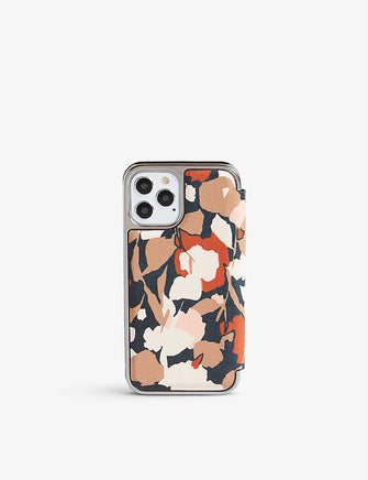 Rosai floral-print mirror iPhone 12/12 Pro case