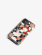 Rila floral-print mirror iPhone 11 case