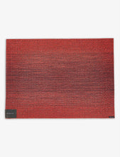 Ruby graphic-print woven placemat 36cm x 48cm