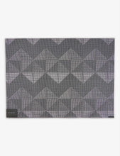 Tuxedo graphic-print woven placemat 48cm x 36cm