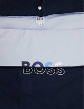 Logo-print stretch-cotton baby nest