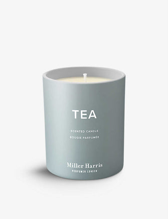 Tea natural wax scented candle 220g