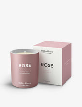 Rose natural wax scented candle 220g