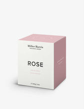 Rose natural wax scented candle 220g