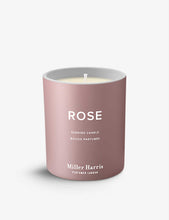 Rose natural wax scented candle 220g