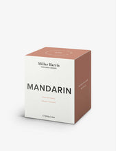 Mandarin natural wax scented candle 220g