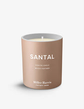 Santal natural wax scented candle 220g