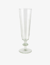 Avenell recycled-glass champagne flutes set of four