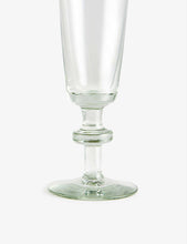 Avenell recycled-glass champagne flutes set of four