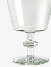 Avenell recycled-glass water glasses set of four