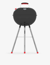 Portable carbon-steel charcoal grill 54cm