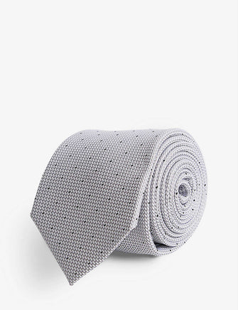 Liam polka dot tie silk tie