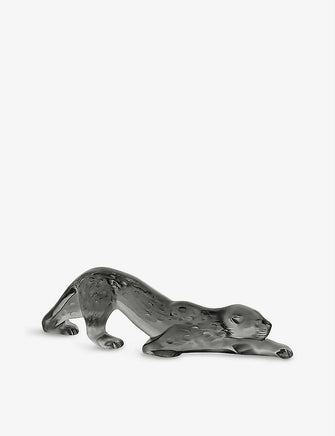 Zeila small panther crystal ornament 6.2cm