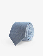 Ceremony textured silk tie