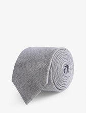 Buy Ceremony textured silk tie