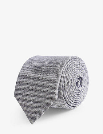 Buy Ceremony textured silk tie