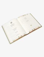 Bucket List floral-print paper journal 26cm x 21cm