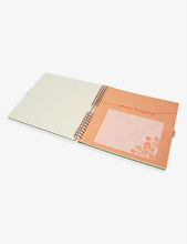 Floral wedding scrapbook 31cm x 32cm