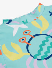 Crab graphic-print swim top 3-36 months