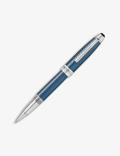 Meisterstück Glacier Solitaire platinum-plated metal and resin rollerball pen