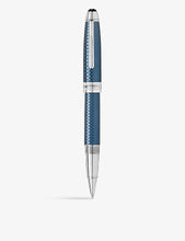 Meisterstück Glacier Solitaire platinum-plated metal and resin rollerball pen