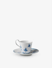 Blue Elements porcelain cup and saucer 9cm